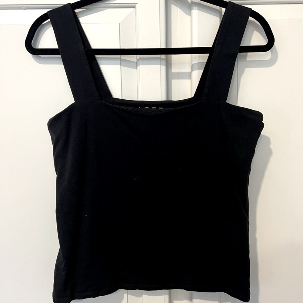 LOFT square neck tank top